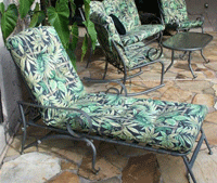 Martha Stewart Everyday Amelia Island Chaise Replacement Cushions