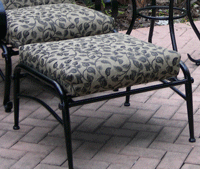 Martha Stewart Everyday Victoria Ottoman Replacement Cushions