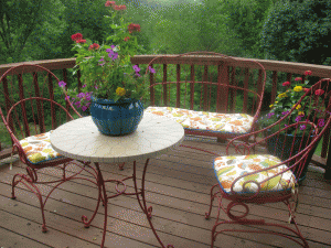 Martha Stewart Everyday Victoria Bistro Set Replacement Cushions