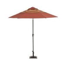 Martha Stewart Living Belle Isle 9 ft. Patio Umbrella Replacement