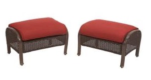 Martha Stewart Living Cedar Island Ottoman Cushions