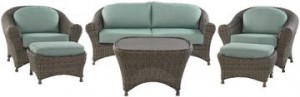 Martha Stewart Living Lake Adela Loveseat/Sofa Replacement Cushions