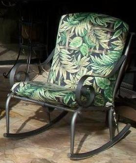 Martha Stewart Everyday Amelia Island Rocker Replacement Cushions
